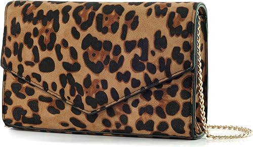 Leopard Print Clutch